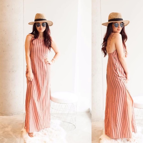 Fashion on Earth Dresses & Skirts - Worn Once Pink Maxi